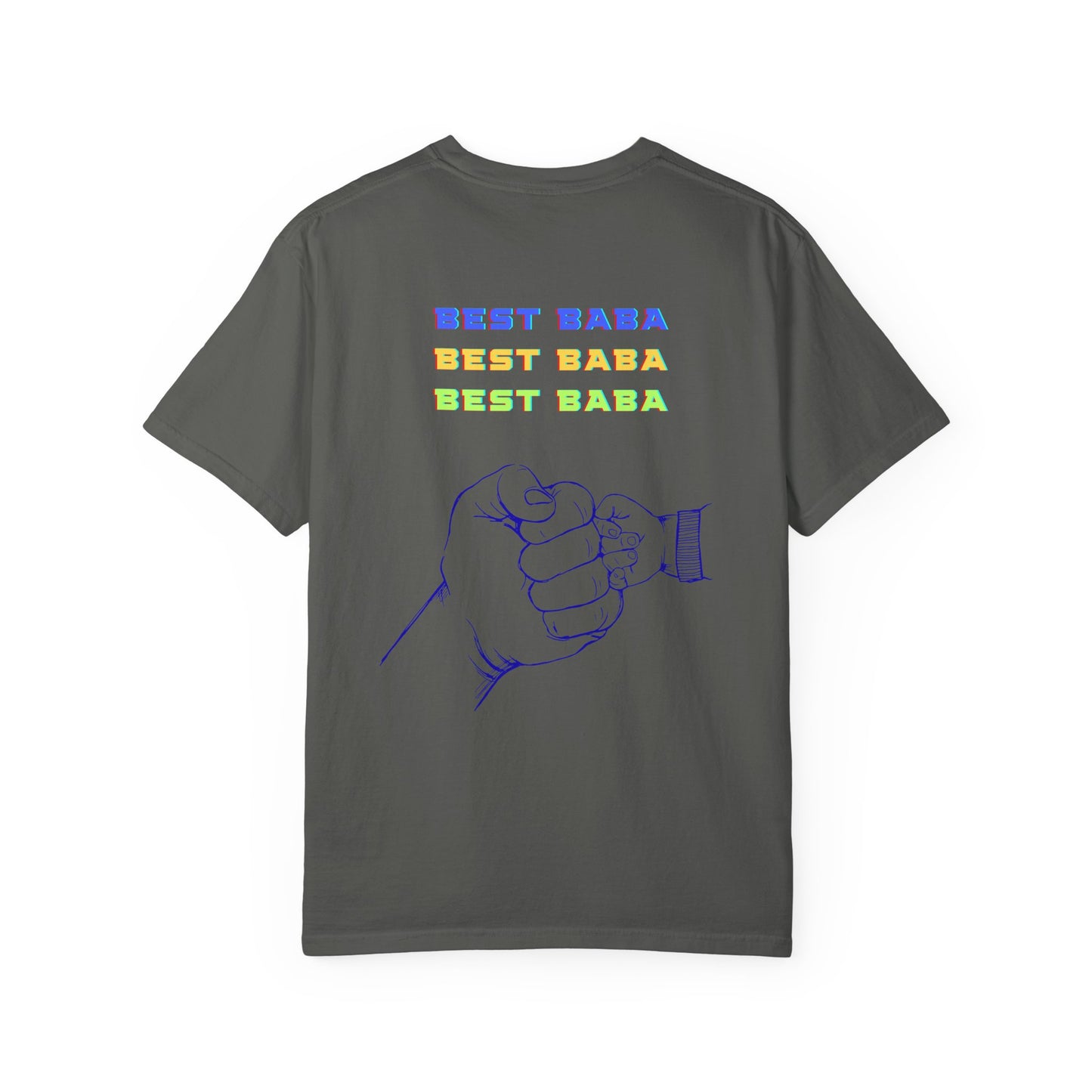 Best Baba Father’s Day T-Shirt – Persian Dad Fist Bump Graphic Tee Gift