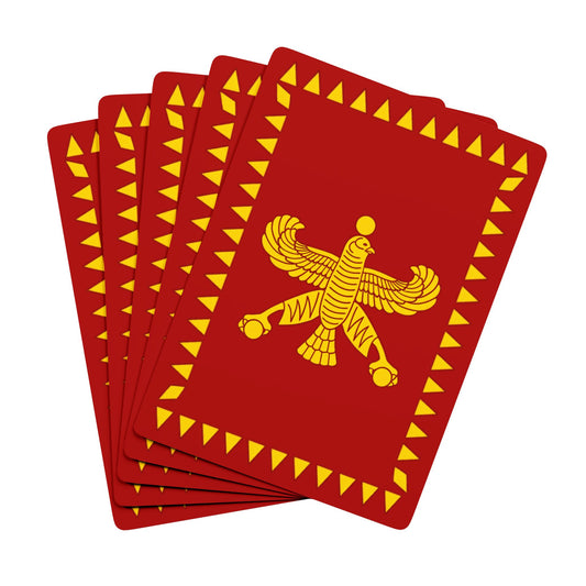 Persian Poker Playing Cards — Achaemenid Royal Standard Playing Cards