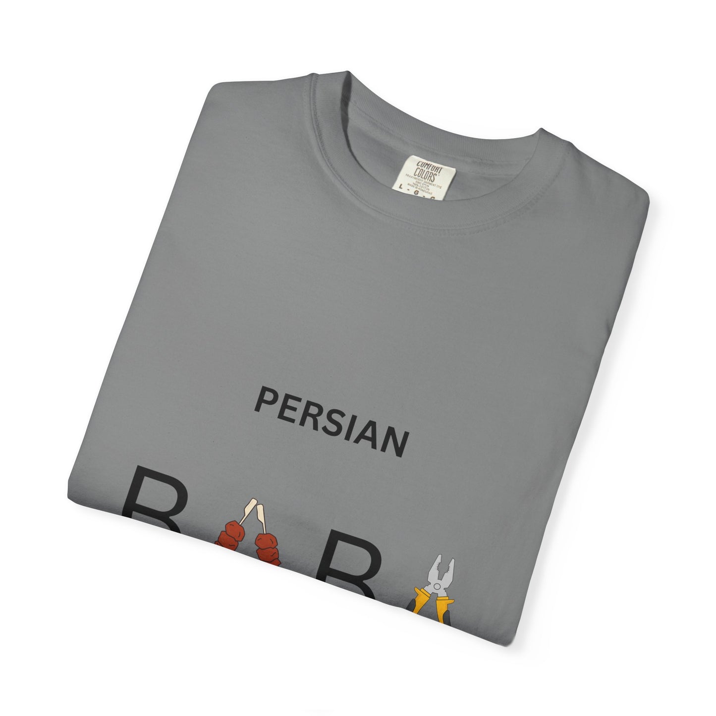 Persian Baba Father’s Day T-Shirt – Finglish Calligraphy Dad Graphic Tee for Iranian Fathers