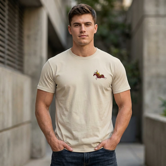 Persian Miniature Pattern T-shirt |Persian Heavy Cotton T-shirt