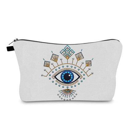 Kosmetiktasche mit Nazar-Print (verschiedene Designs)