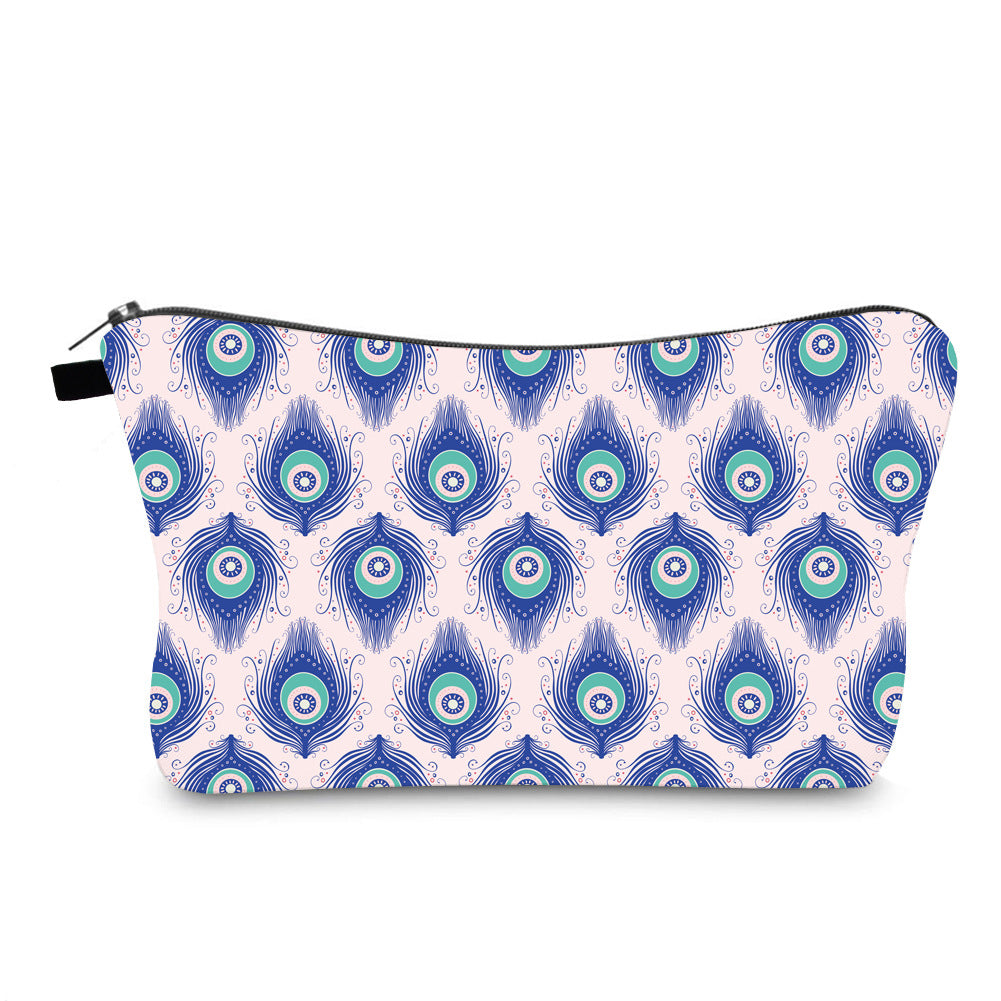 Kosmetiktasche mit Nazar-Print (verschiedene Designs)