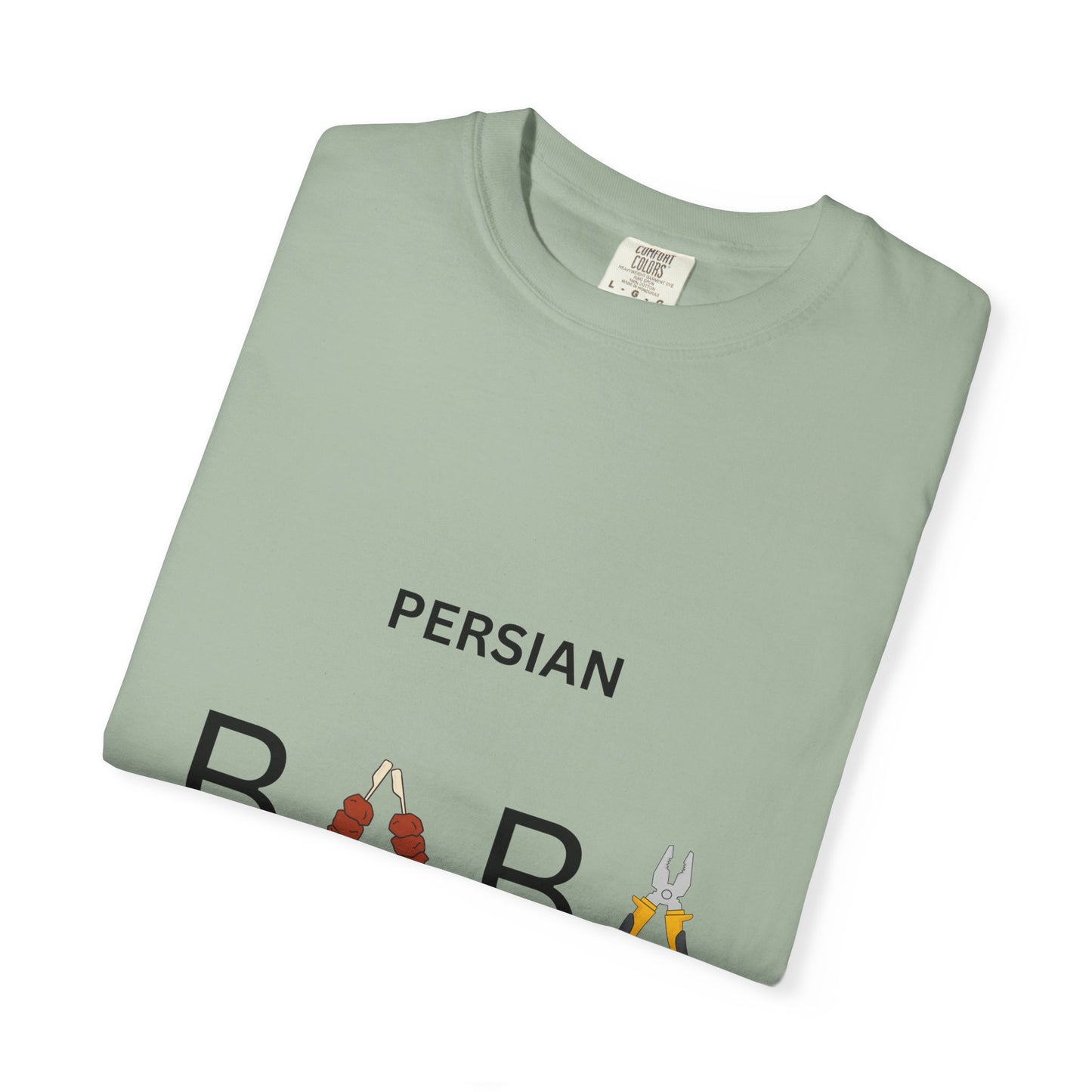 Persian Baba Father’s Day T-Shirt – Finglish Calligraphy Dad Graphic Tee for Iranian Fathers