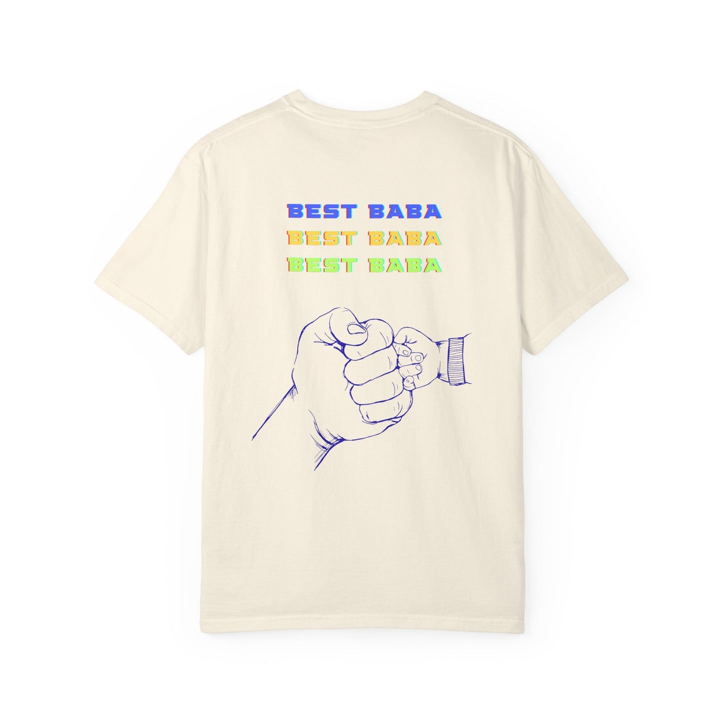 Best Baba Father’s Day T-Shirt – Persian Dad Fist Bump Graphic Tee Gift