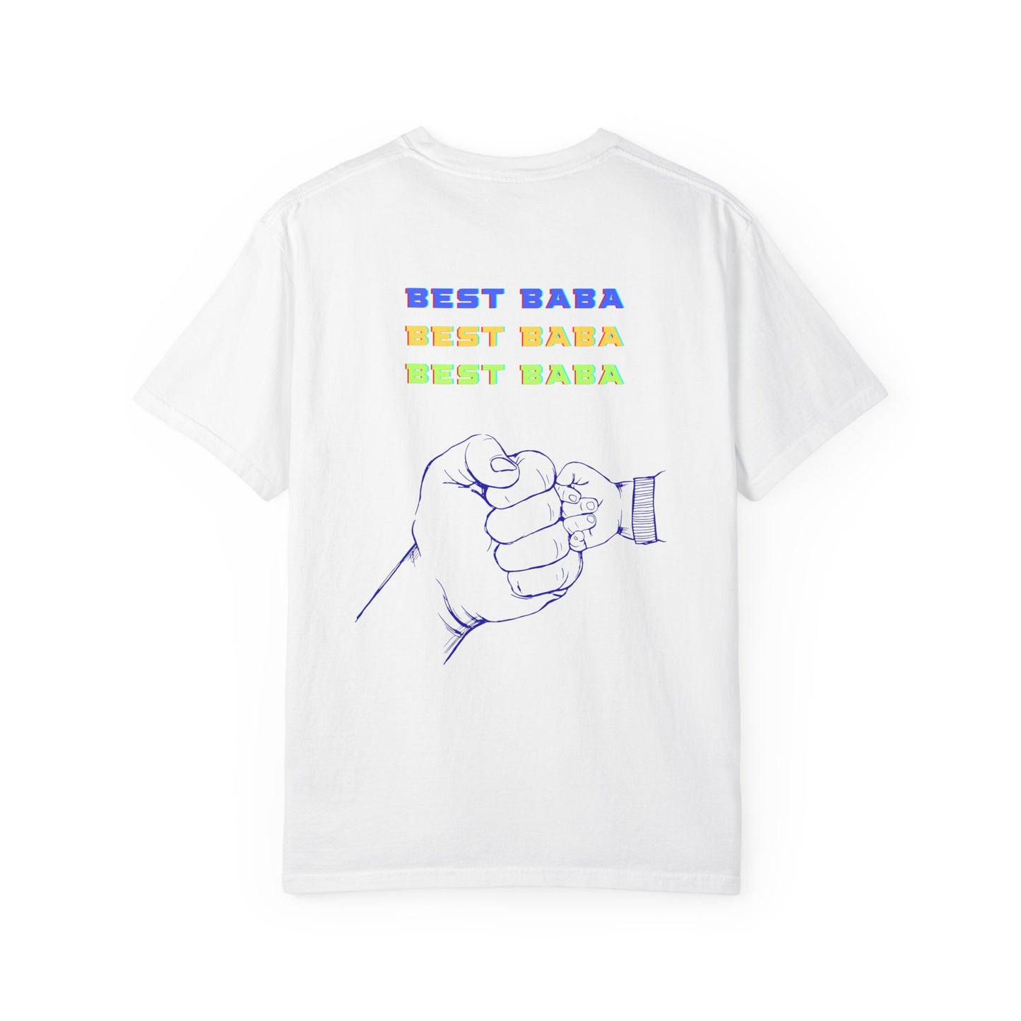 Best Baba Father’s Day T-Shirt – Persian Dad Fist Bump Graphic Tee Gift