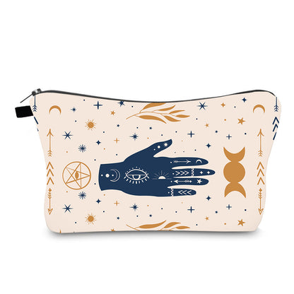Kosmetiktasche mit Nazar-Print (verschiedene Designs)